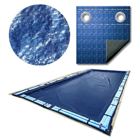Swim Central 55Ft Blue Inground Rectangular Swimming Pool Winter Cover | 30ft x 55ft | Michaels®